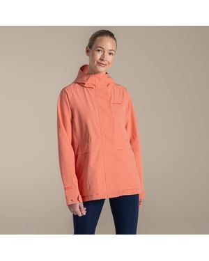 Craghoppers Cinquefoil Waterproof Walking Jacket - Orange