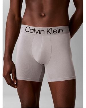 Calvin Klein Single Boxer - Brown