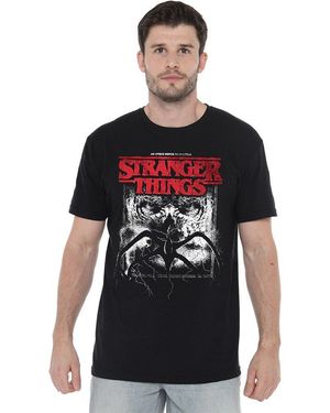 Stranger Things Vecna Mindflayer Poster T-Shirt B - Black