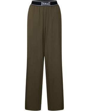Everlast Woven Relaxed-Fit Tracksuit Bottoms - Green