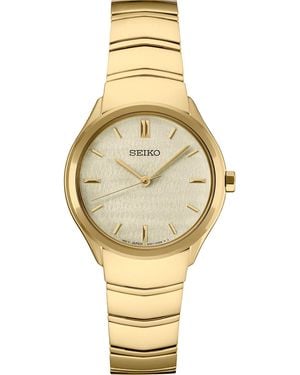 Seiko Quartz Analogue Watch - Metallic