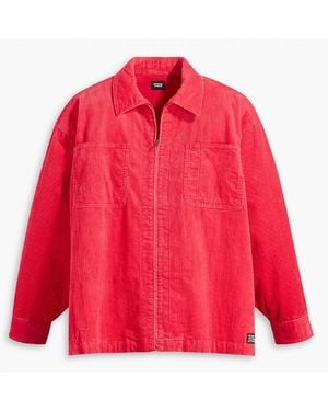 Levi's Skte Cord Coat - Red