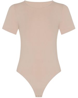 Wolford 40 Gg Seamless Slimming Bodysuit - Natural
