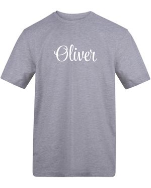 AWD Adults Cotton Short Sleeve Relaxed Fit T-Shirt - Grey