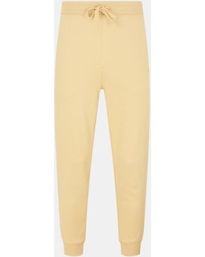 HUGO Closed Hem Fleece Joggers - Yellow