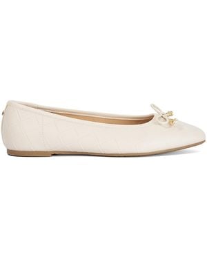 Dune Hampers Ballet Court Shoes - Natural