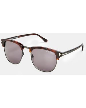 Tom Ford Henry Round Sunglasses - Multicolour