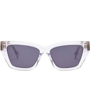 AllSaints Kitty Uv Protection Round Sunglasses - Purple