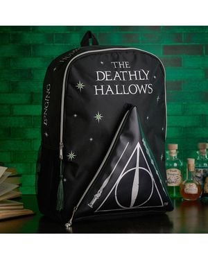 Harry Potter Dark Arts Backpack Deathly Hallows - Green