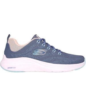 Skechers Engineered Mesh Air Cool Slip On Trainers - Blue