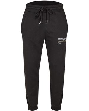 Criminal Damage Legacy Closed Hem Fleece Joggers - Black