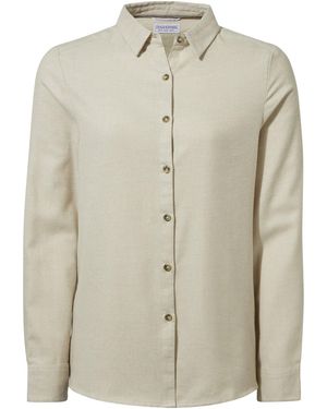 Craghoppers Dornoch Long Sleeve Shirt - Natural