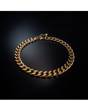 Chiara Ferragni High-Shine Chain Necklace - Blue