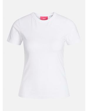 JJXX Gigi Crew T-Shirt Ladies - White