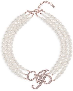 Agent Provocateur Britt Pearl Necklace - White