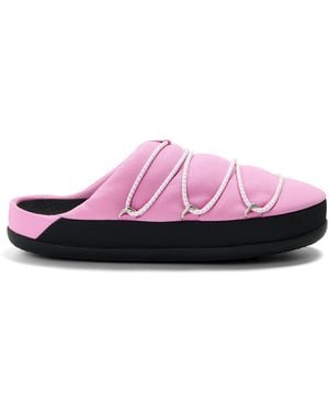 Moon Boot Soft Flat Mules - Pink