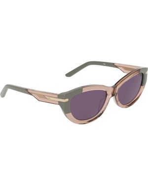 Nike Crescent Fawn Cat Eye Sunglasses - Natural