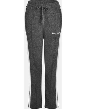 Palm Angels Woven Relaxed Fit Joggers - Grey