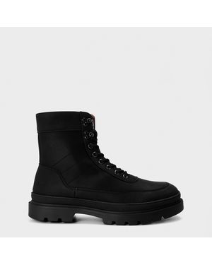 Steve Madden Men's Duren Chelsea Boot - Smooth Leather, Elastic Gore Panels, Plain Toe, Rubber Outsole