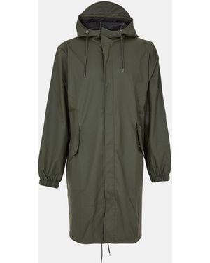 Rains Fishtail Waterproof Parka - Green