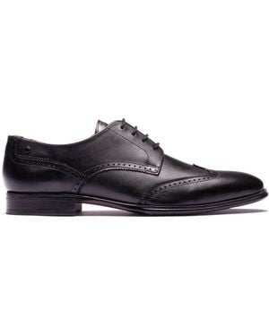 Base London Sloane Brogue Shoe - Brown
