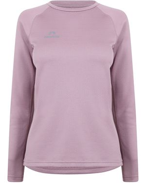 Newline Long-Sleeve Performance Running Top - Purple