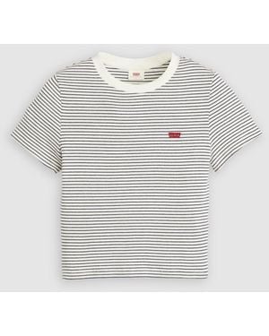 Levi's Esnt Stripe T - White
