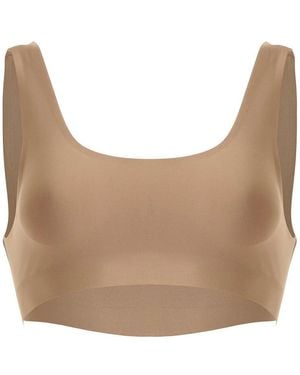 Wolford Structured Scoop Top - Natural