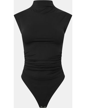 GOOD AMERICAN Scuba Bodysuit - Black