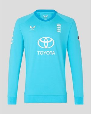 Castore 26/27 England Cricket Odi Jumper - Blue