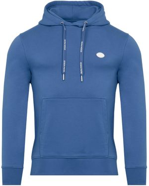 Eden Park Plain Hooded Sweatshirt - Blue