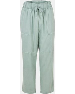 Bella Dahl Utility Tailored Trousers - Green