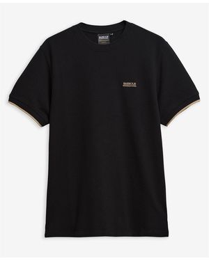 Barbour Eamon Pique T-Shirt - Black