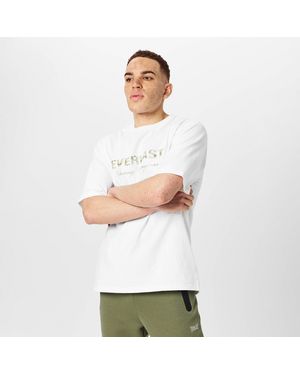 Everlast Camo Tee - White