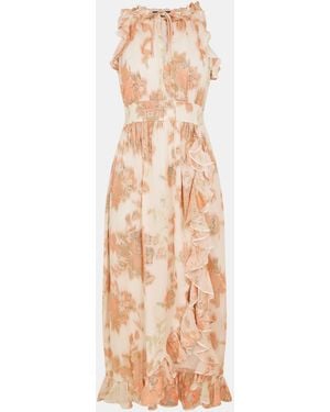 French Connection Elko Maxi Dress - Metallic