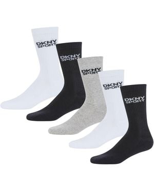 DKNY 5 Pack Sport Socks Radde - Blue