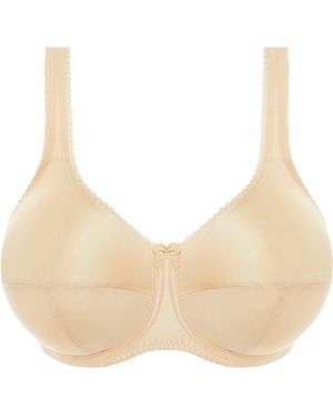 Fantasie Cotton Smoothing Underwired Full Cup Bra - Natural