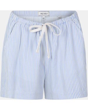 Jack Wills Linen Shorts - Blue