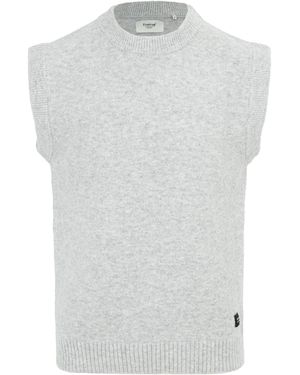 Firetrap Crew Neck Sleeveless Jumper Vest - White