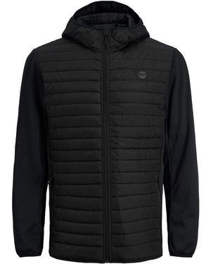 Jack & Jones Multi Quilted Jacket - Black