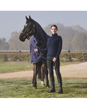 Weatherbeeta Copper 1/2 Zip Long Sleeve Mid Layer - Blue