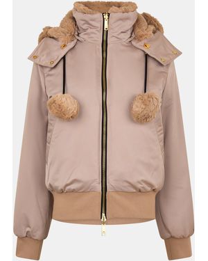 Moose Knuckles Dbie Bomber Jacket - Pink