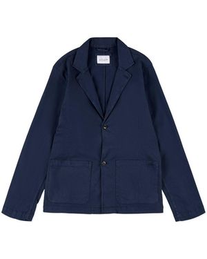 Albam Fairfax Tailored Fit Blazer - Blue