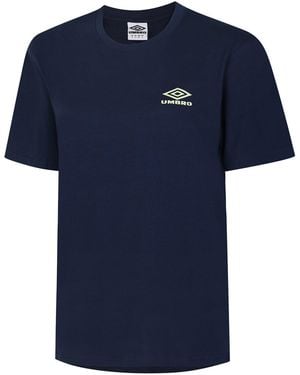 Umbro Boyfriend T-Shirt - Blue