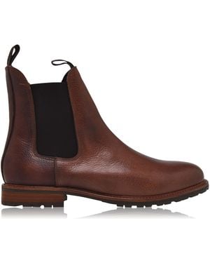 Shoe The Bear York Leather Ankle Boots - Brown