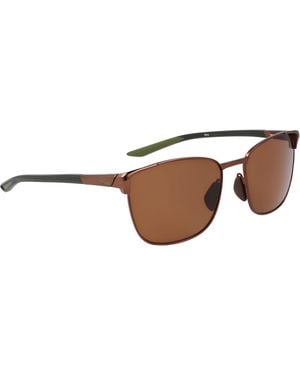 Nike Metal Fusion Square Sunglasses - Brown