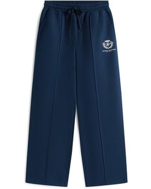 Tommy Hilfiger Closed Hem Fleece Joggers - Blue