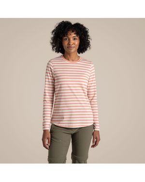 Craghoppers Evans Nosi Life Akona Long Sleeve Top - Pink