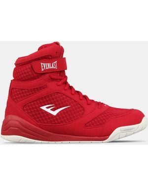 Everlast Pro Elite Boxing Boots - Red