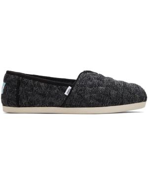 TOMS Alpargata With Cloudbound Slippers - Black